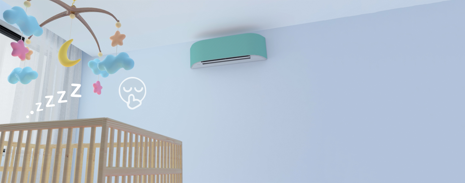 Тиха робота в Toshiba Haori RAS-10N4AVRG-UA/RAS-10N4KVRG-UA